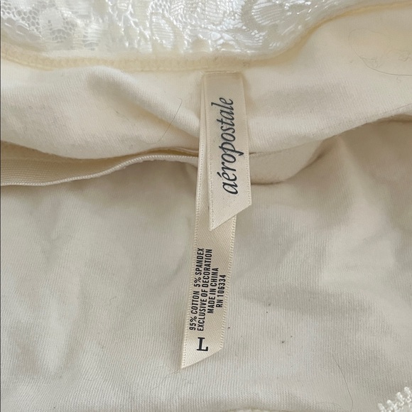 Aeropostale White Lace Trim Camisole - Picture 6 of 7